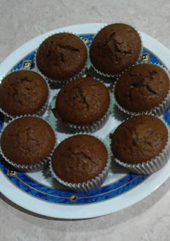 Una foto de Magdalenas de chocolate caseras