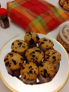 صورة لوصفة Cup cake au chocolat مادلين الشوكولاطة