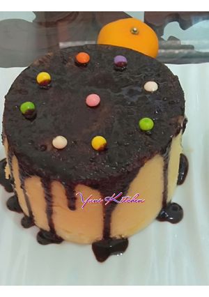 Foto resep 101. Bolu Jeruk Siram Coklat