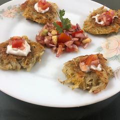 Potato rosti A picture of Potato rosti.