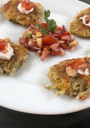 A picture of Potato rosti.