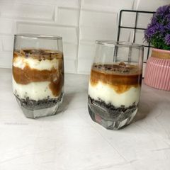 Oreo pudding dessert A picture of Oreo pudding dessert.