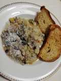 Zuppa di verdure, legumi misti e orzo