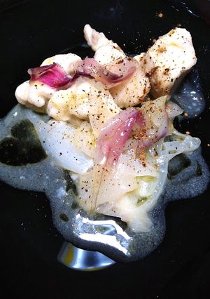 Foto di Straccetti di pollo alla cipolla rossa