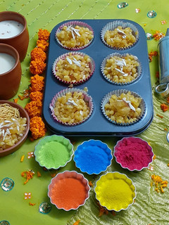 A picture of Meethi Boondi.