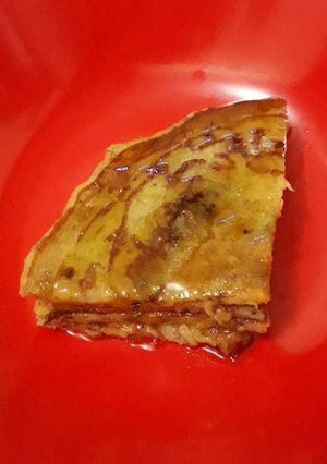 Foto resep Banana Pancake with Honey #IndonesiaMemasak