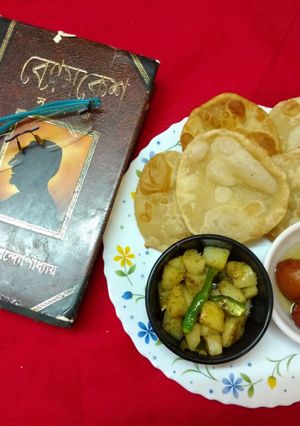 সাদা আলু চচ্চড়ি (sada aloo chocchori recipe in Bengali) রেসিপির প্রধান ছবি