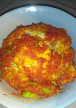Foto resep Balado telur ceplok