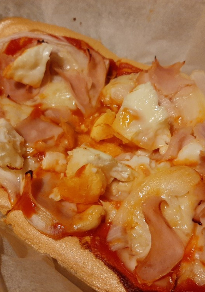 Una foto de Pizza casera supersaludable!!