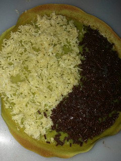 Foto resep Martabak Pandan Coklat Keju