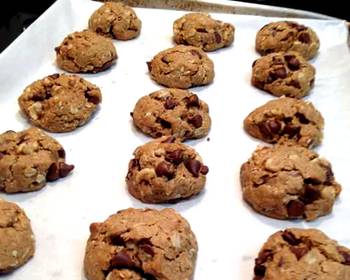 Ultimate Making Recipe Chocolate chips Oatmeal Cookies Delicious Nutritious