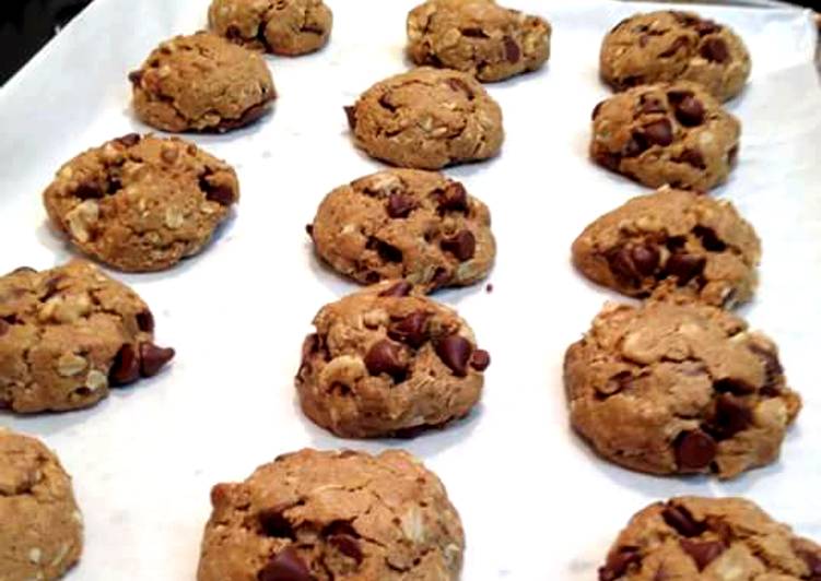 Chocolate chips Oatmeal Cookies