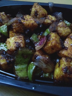 A picture of Chilli Paneer.
