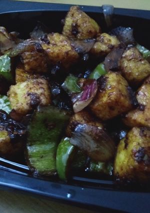 A picture of Chilli Paneer.