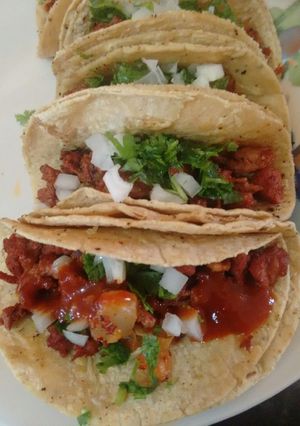 Una foto de Taquitos al pastor