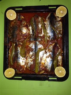 صورة لوصفة اكلة سمك مدخن بحري