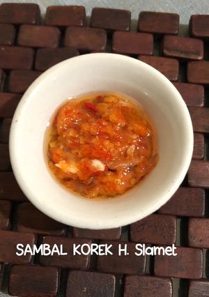 Foto resep Sambal Korek H.Slamet