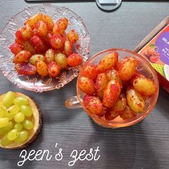 Green Grapes and Jelly Frozen Delight A picture of Green Grapes and Jelly Frozen Delight.