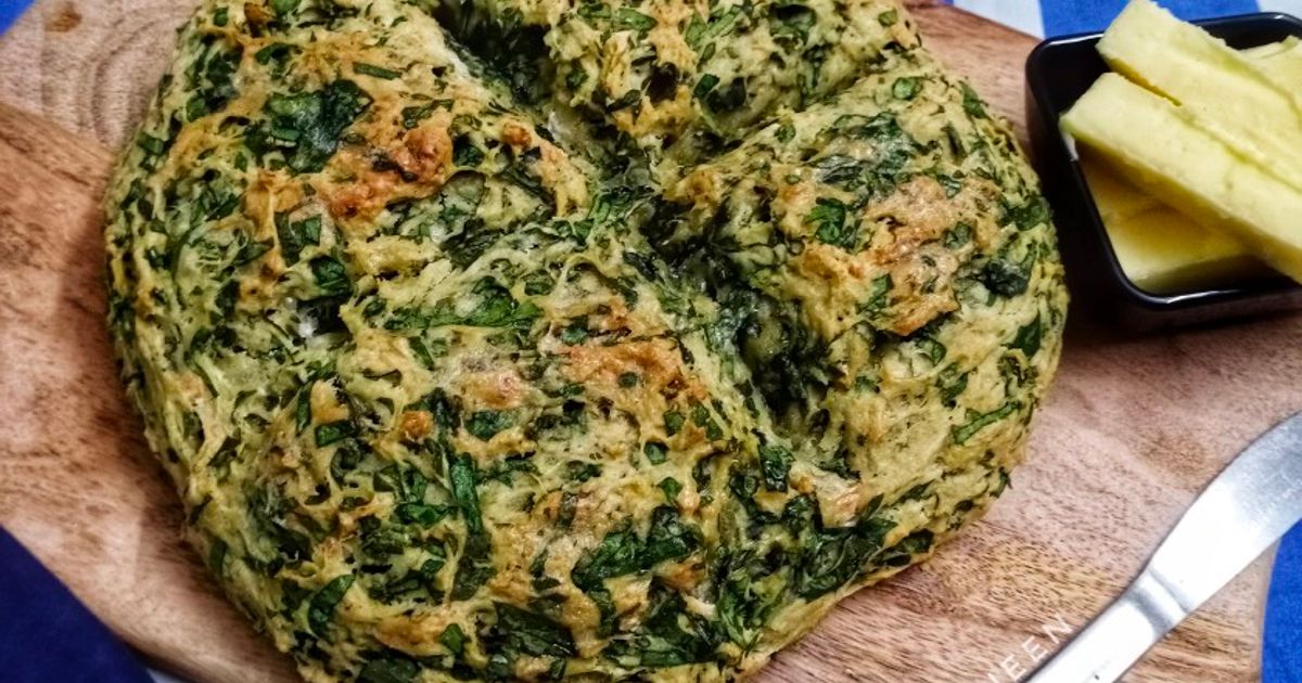 Spinach Ricotta Damper Recipe by spicequeen - Cookpad