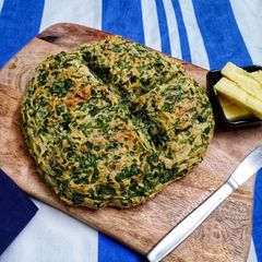 A picture of Spinach Ricotta Damper.