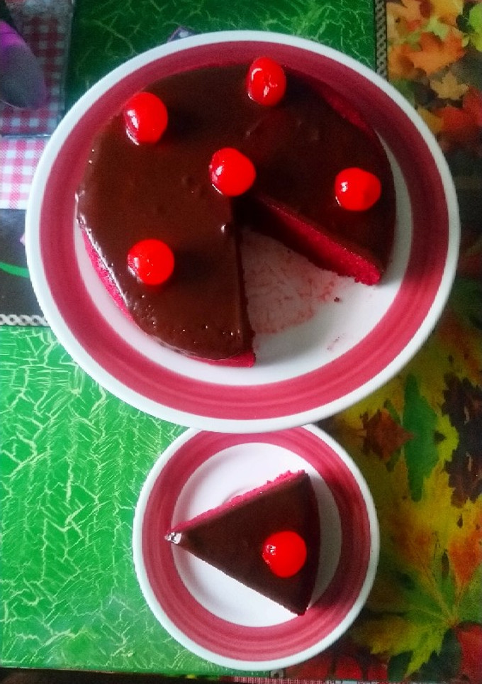 Una foto de Budín de remolacha