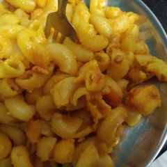 A picture of Masala macaroni (italian).