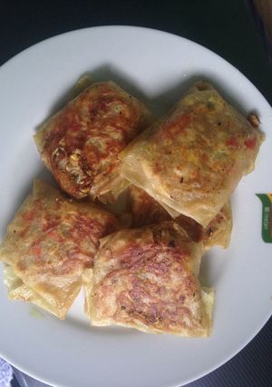 Foto resep Martabak toge telur pedas