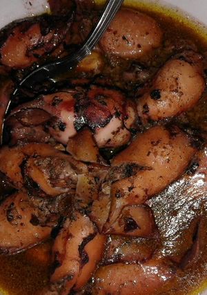 Foto resep Cumi hitam