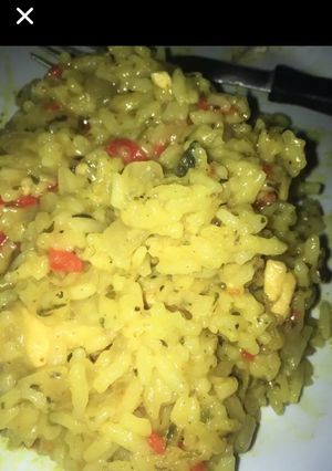 Una foto de Arroz con pollo