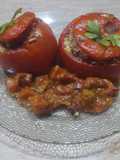 Tomates rellenos al horno