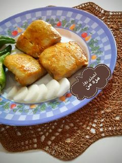 عکسی از دستور ماهی شیر سرخ شده