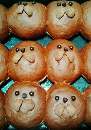 Foto resep Chocolate Soft Bread Buns (1x Proofing...very recommended)
