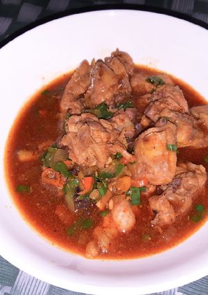 Foto resep Ayam Kuah Pedas