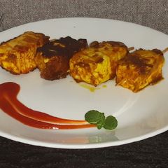 A picture of Paneer Chilli Tikka.