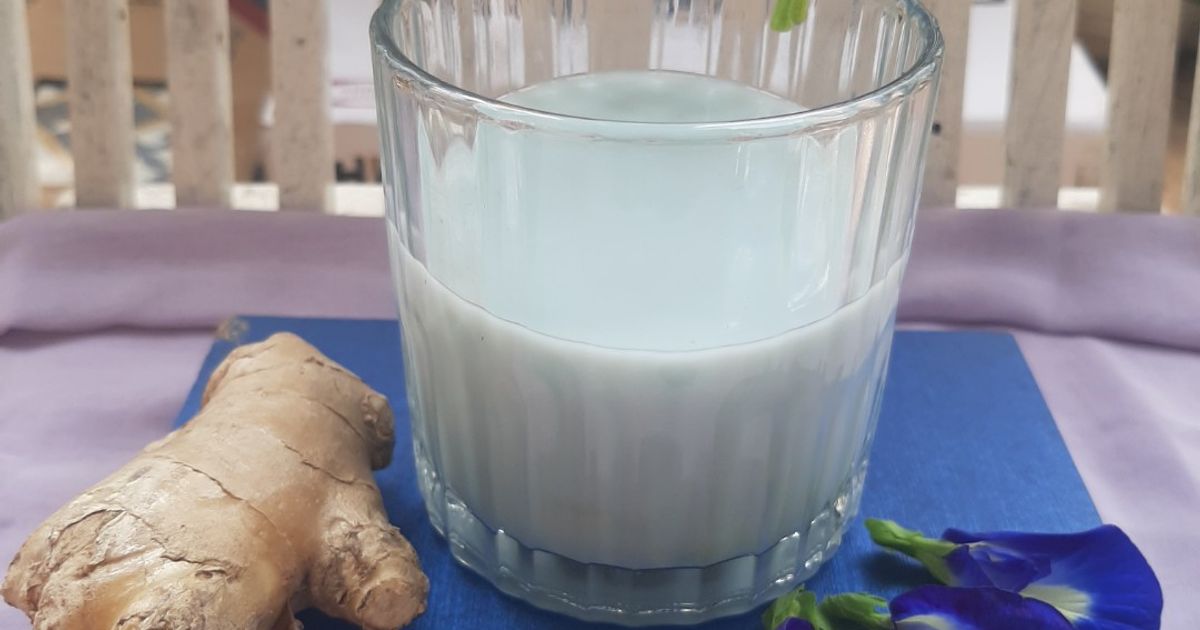 Wedang Jahe Creamy Bunga Telang