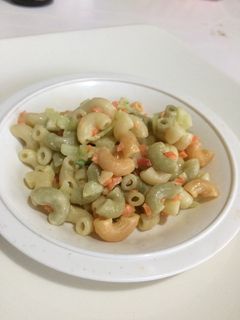 Una foto de Pasta fría de coditos