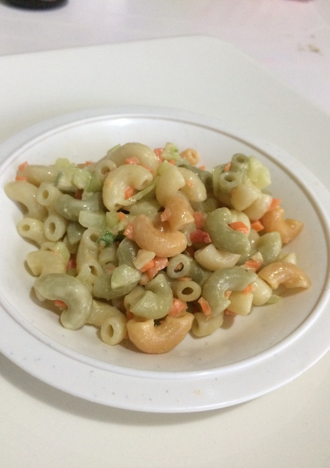 Una foto de Pasta fría de coditos