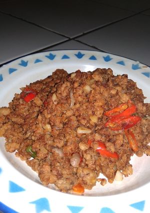 Foto resep Oseng oncom mercon
