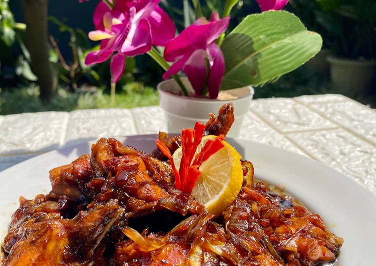 Resep Ayam Saos Mentega yang Enak