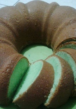 Foto resep Bolu Pandan Lembut (panggang)