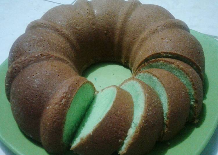  Resep  Bolu  Pandan Lembut panggang  oleh Dian Nurindah 