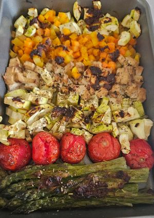 Toscana grillezett zöldségek recept fotója