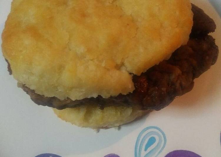 Steps to Make Super Quick Homemade Porkchop Biscuit