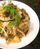 Miến Dong Xào Măng Và Lòng Gà