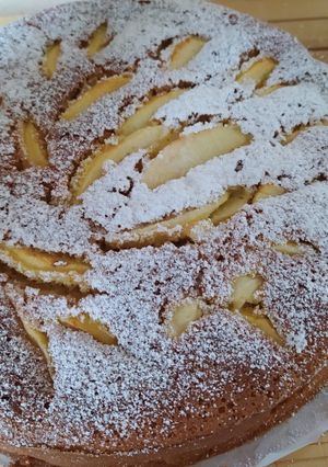 Foto di Torta mele e amaretti