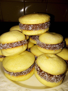 Una foto de Alfajores de Maicena