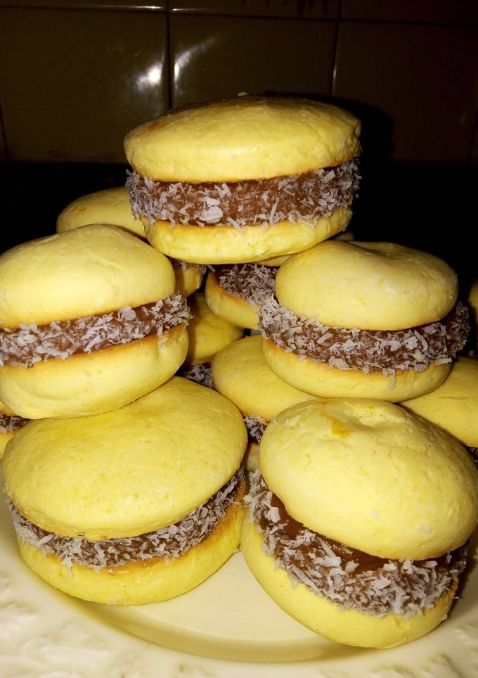 Una foto de Alfajores de Maicena