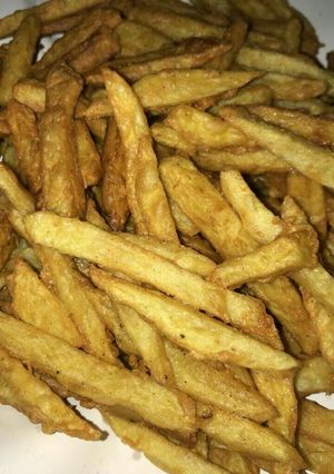 A picture of French fries.