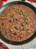 Arroz de conil de ternera "morcillo"