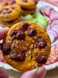 Pancitos saludables de queso y semillas de sésamo, low carb con harina de coco 🥥